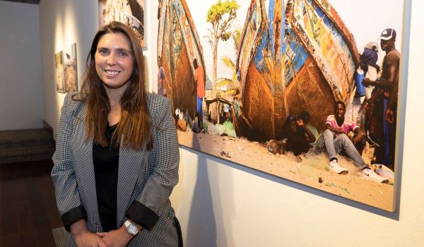 19.12.23. Las Palmas de Gran Canaria. Presentación de la nueva edición , con tres artistas jovenes: Patricia Reyes Yanes, proyecto `Orejarrón´, Belen B. Massieu, proyecto `Vida a orillas del Atléntico´, y Nacho Torres Toledo, proyecto `Otro estudio de arquitectura en las islas´. CAAM Foto Quique Curbelo
